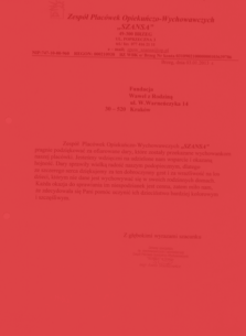 Zespół Placówek Opiekuńczo-Wychowawczych “Szansa” w Brzegu