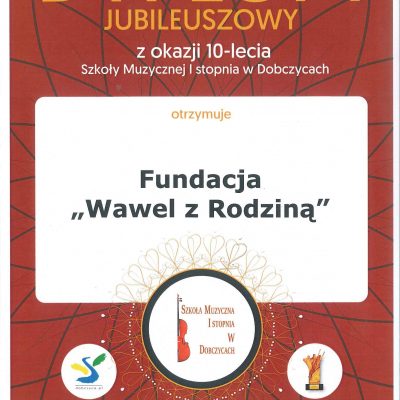 Koncert Jubileuszowy z okazji 10 – lecia Szkoły Muzycznej I stopnia w Dobczycach